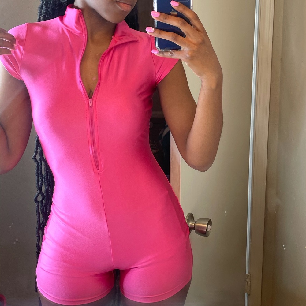 Pink romper